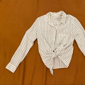 Women’s Madewell striped button down